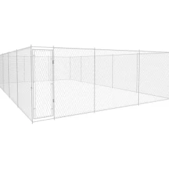Koiratarha, galvanoitu teräs, 950x570x185cm - FinePRICE Hot