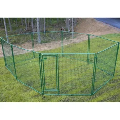 Jämpti Koiratarha Pro MEDI 1+11 elementtiä 6x6 m eri värejä