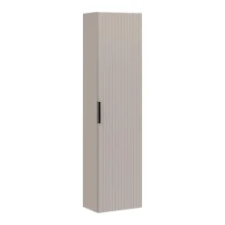 Korkea kaappi Adele 140x35x25 cm, beige - Interia Outlet