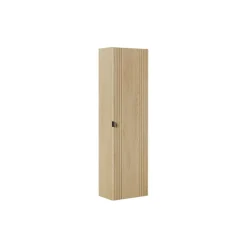 Korkea kaappi Falun, 400x254x1400mm, 1-ovella, tammi - Interia