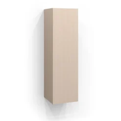 Korkea kaappi 120x35cm vaalea saarni - Svedbergs Discount