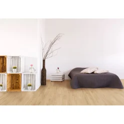 Korkkilattia Wood Natural Dakota Oak Sand, eri kokoja - Wicanders Wise Discount