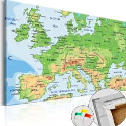 Korkkitaulu Europe eri kokoja - Artgeist Online