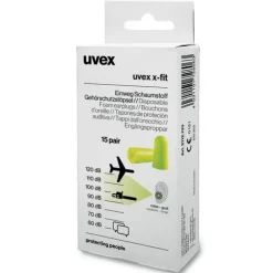 Uvex Korvatulpat X-Fit, Snr 37 dB, 15 paria Online