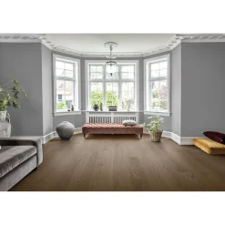Bjelin Kovetettu puulattia Tammi Hagstad 3.0 Shadow Brown, harjattu, mattalakattu, eri kokoja Clearance