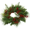 Kranssi ø60 cm marjoilla ja havuilla - Nordic Winter Hot