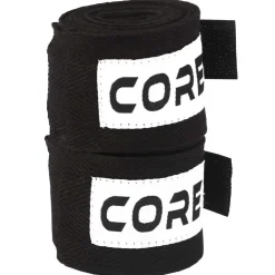 Core Käsiside nyrkkeilyyn 2,5 x 250 cm musta 2 kpl/pkt Clearance