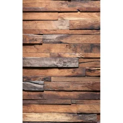 Kuvatapetti Dimex Wooden Wall, 150x250cm, ruskea, puukuosi - Tapetit.fi Discount