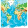 Kuvatapetti Dimex World Map, 225x250cm, monivärinen - Tapetit.fi Outlet