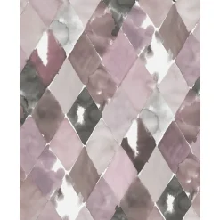 Rebel Walls Kuvatapetti Big Harlequin Plum non-woven mittatilaus Discount