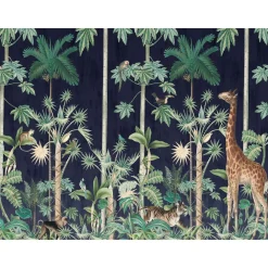 Rebel Walls Kuvatapetti Giraffe's Stroll Nightfall non-woven mittatilaus Hot