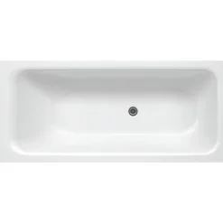Gustavsberg Kylpyamme , 1574 x 700 mm, ilman kehikkoa, liukuestekäsittely, valkoinen Outlet