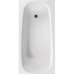 Kylpyamme GBG 1400 155 l 1400x700 mm ilman etulevykehikkoa valkoinen - Gustavsberg Hot