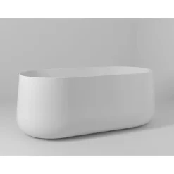 Svedbergs Kylpyamme Auren, 156 cm, vapaasti seisova, valkoinen New