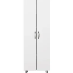 Kylpyhuoneen kaappi Arizona 2, 59.4x173.6cm, valkoinen - Linento Furniture Online