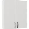 Kylpyhuoneen kaappi Benito, 70x80cm, valkoinen - Linento Furniture