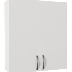 Kylpyhuoneen kaappi Benito, 70x80cm, valkoinen - Linento Furniture