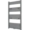 FinePRICE Kylpyhuoneen keskuslämmitys pyyheteline suora 600x1160 mm Online