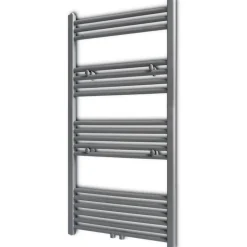 FinePRICE Kylpyhuoneen keskuslämmitys pyyheteline suora 600x1160 mm Online