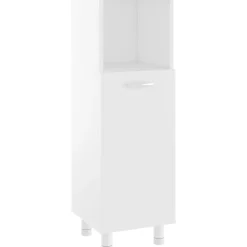 FinePRICE Kylpyhuonekaappi 30x30x95 cm lastulevy eri värejä Online