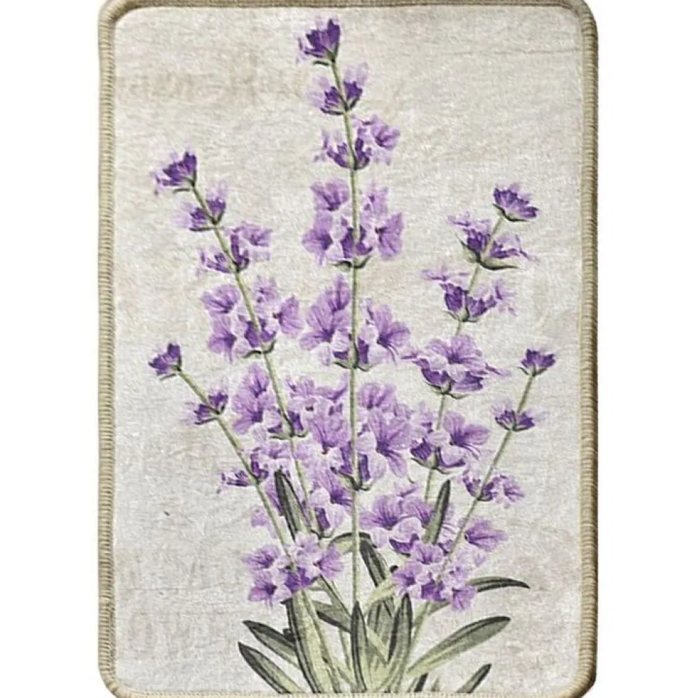 Linento Kylpyhuonematto Lavender, 40x60cm, liila