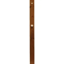 Köysitolppa 70x70x1000mm, ruskea, kahdella reiällä - Piippo Outlet