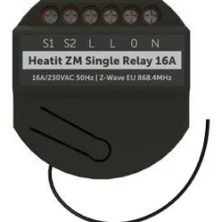 Heatit Kytkentärele Z-Wave ZM Single Relay 16A Online