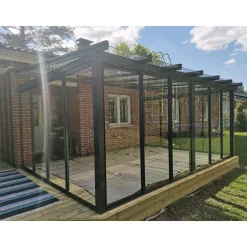 Lasiterassi 4x2,5 4000x2500 mm eri värejä - Maakunnan Lasi Sale