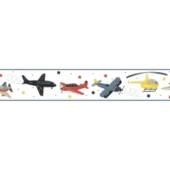 Lastenhuoneen boordi Kids Walls 45820, vinyylipinta, 0.18x5m, monivärinen - Tapetit.fi Sale