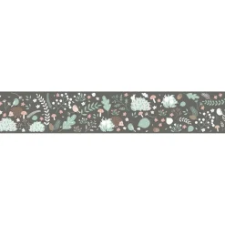 Tapetit.fi Lastenhuoneen boordi Kids Walls 45871, vinyylipinta, 0.18x5m, luonto, ruskea Outlet