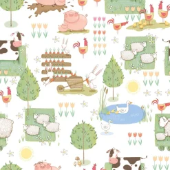 Galerie Lastenhuoneen tapetti Tiny Tots 2 G78374-77, eläin Clearance