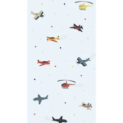 Tapetit.fi Lastenhuoneen tapetti Kids Walls 45817, vinyylipinta, sininen Clearance