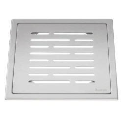 Lattiakaivonkansi Outline Janat 200 x 200 mm harjattu rst - Smedbo