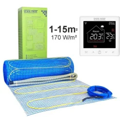 Grand Meyer Lattialämmitysmatto , 170 W/m² + Wi-Fi termostaatti SN-10, eri kokoja Hot