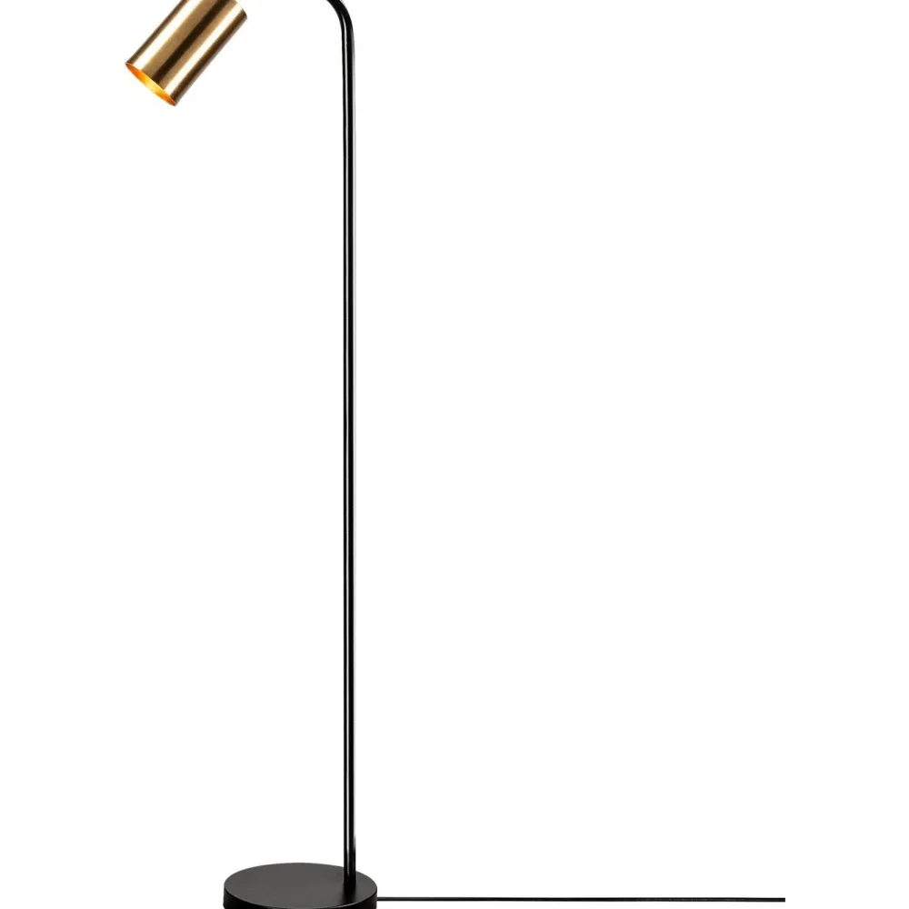 Linento Lighting Lattiavalaisin Emek 120 cm musta/kulta Online