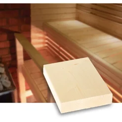 Lauta Laude Tuuli Sauna SHP, 28x120mm, TK, kuusi, puuvalmis