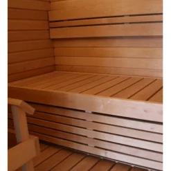 Jokiwood Laudepaketti IISI+, lämpöhaapa, sis. ylä- ja alalaude, väliritilä, selkänoja, kiuaskaide, jakkara ja kannatinpuut Best