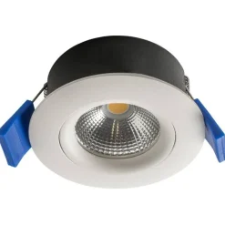 Airam LED-alasvalo Compact, Ø80x39mm, IP44/IP20, 5W/840, himmennettävä, suunnattava, valkoinen Clearance