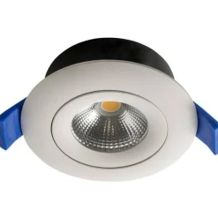 LED-alasvalo Compact, Ø90x40mm, IP44, 7W/830, himmennettävä, suunnattava, valkoinen - Airam Sale