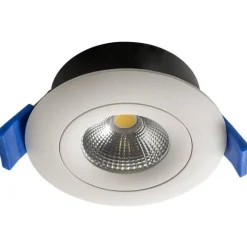 Airam LED-alasvalo Compact, Ø90x40mm, IP44, 7W/840, himmennettävä, suunnattava, valkoinen Best