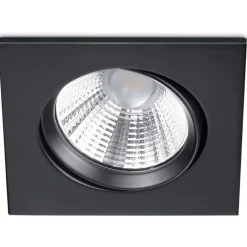 LED-alasvalo Pamir 85x54x85 mm IP23 mattamusta - Trio New