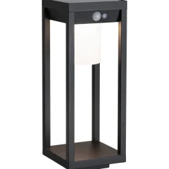 Paulmann LED-aurinkokennovalaisin Marisol, IP44, 3000K, liiketunnistin, musta Best