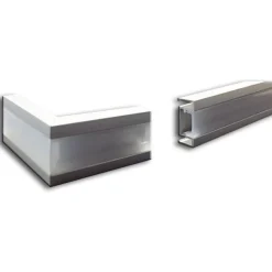 Euroshrink LED-boordilistan ulkokulmapala E-301A, alumiini, eri värejä Online