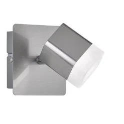 LED-kattospotti Roubaix 115x100x100 mm harjattu teräs - Trio