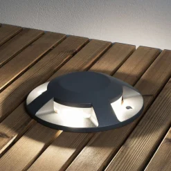 LED-maavalaisin 7878-370 Ø200 mm antrastiitti LED 12W - Konstsmide Clearance