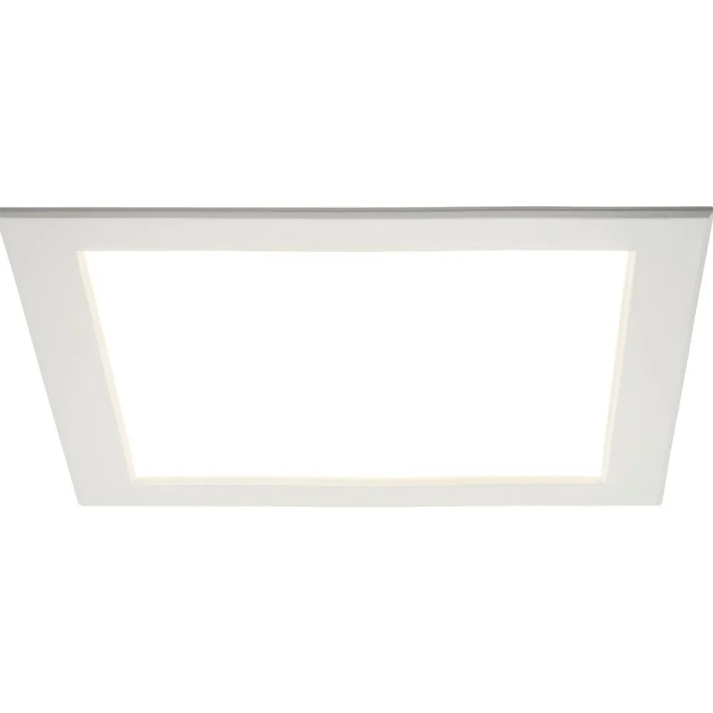 Airam LED-paneeli Flat N II, 15W/830, 225x225mm, himmennettävä, IP44, valkoinen/opaali