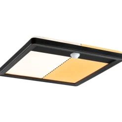 Paulmann LED-paneeli ulkokäyttöön Lamina, IP44, 25x25cm, liiketunnistin, hämärätunnistin, säädettävä värilämpötila, eri värejä