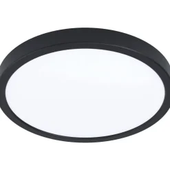 LED-Plafondi Fueva 5 Ø28,5cm 4000K musta pyöreä pinta-asennettava - Eglo