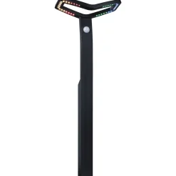Paulmann LED-pollarivalaisin Alara Smart Home Zigbee 3.0 665mm hämäräohjattu liiketunnistin IR RGBW+ 10W 450lm antrasiitti Clearance