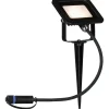 LED-puutarhaspotti Plug & Shine Fluter, IP65, 3000K, 6,8W, musta - Paulmann Hot